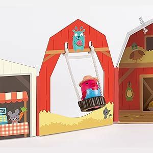 Amazon.com: Sago Mini, Robin’S Farm, Portable Playset with Figures, for ...