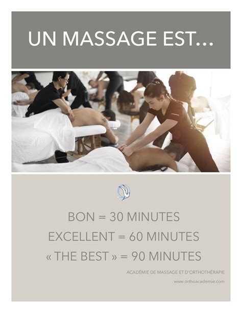 Prêt Pour Un Massage Massage Massothérapie Thérapie Manuelle