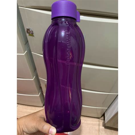 Jual Pcs Eco Bottle L Tupperware Tutup Ulir Putar Warna Ungu