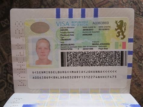 Senegal Visa Documents Required Embassy N Visa