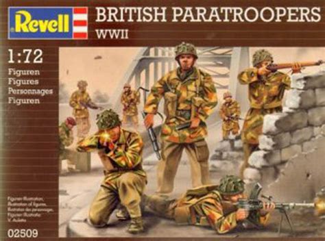 Revell British Paratroopers Wwii Model Kit Images At Mighty Ape Nz