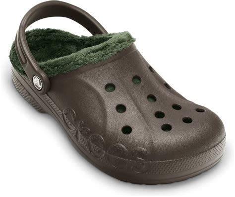 Crocs Unisex Baya Fleece Clog Shoes Size 11 D M US Mens Color