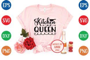 Kitchen Queen Svg Design Graphic By Designfactory Creative Fabrica