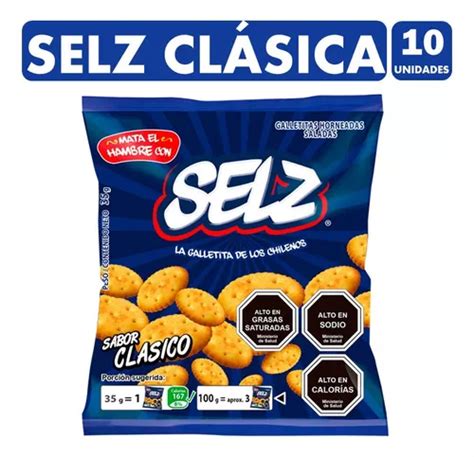 Selz Sabor Clásico Arcor Galletas pack Con 10 Unidades