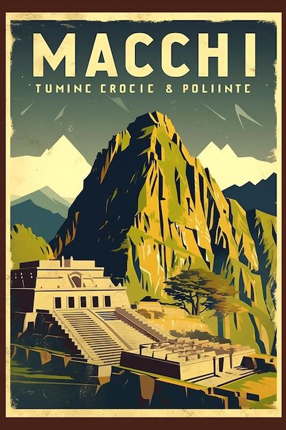 Premium AI Image Ancient Inca Ruin Of Machu Picchu