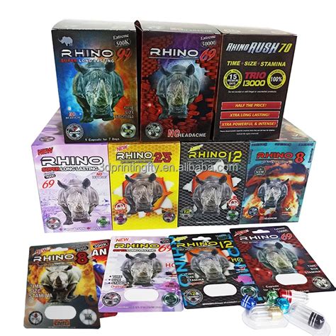 Wholesale Rhino Sex Pill For Men Erectile Dysfunction Male Sexual Enhancement Pills Bottle D