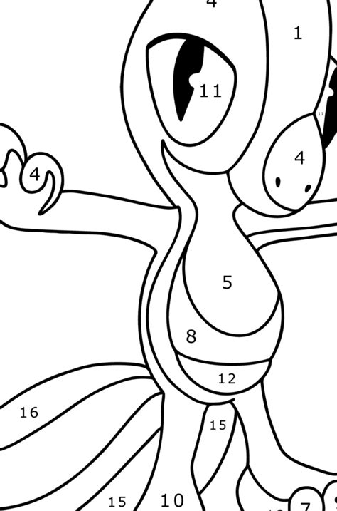 Treecko Pokemon Coloring Page Windingpathsart The Best Porn Website