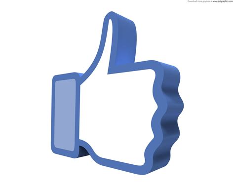 Like Symbol In Facebook Clipart Best