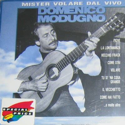 Domenico Modugno Mister Volare Dal Vivo CD Discogs