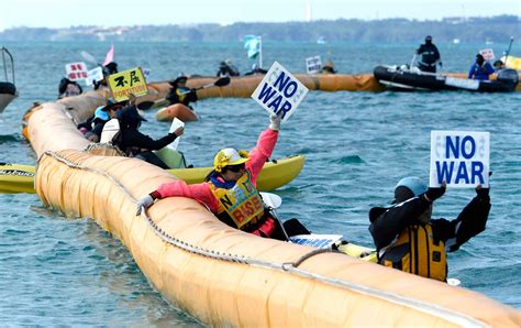 In Their Fight to Stop a New US Military Base, Okinawans Confront Two ...