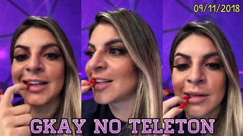 Gkay Na Bancada Do Bem Do Teleton 2018 GKAY DAILY YouTube