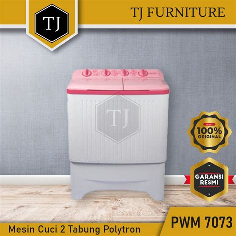 Jual Polytron Mesin Cuci Tabung Twin Tube Pengering Baju Kapasitas