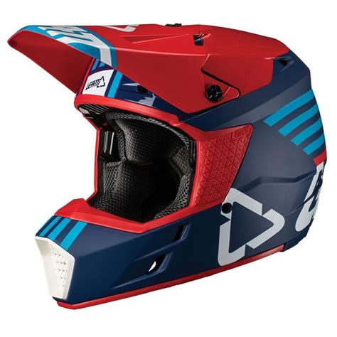 Leatt Helm GPX 3 5 V19 2 Rot Blau Maciag Offroad