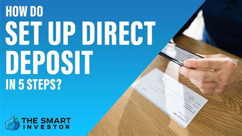 How To Set Up Direct Deposit