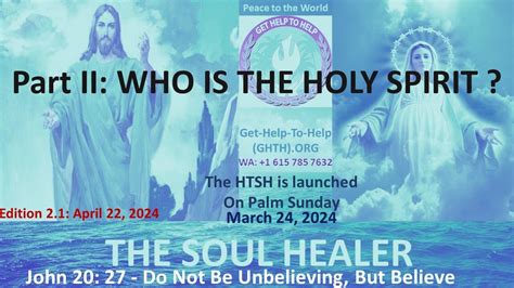 Who Is Holy Spirit Part Ii The Decent Of The Promised Spirit To