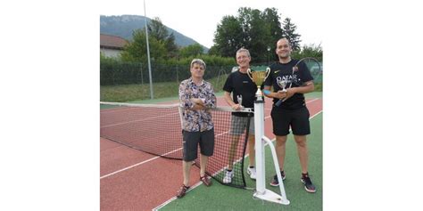 Barraux Ric Cazabeil A Remport Le Tournoi Interne Du Tennis Club