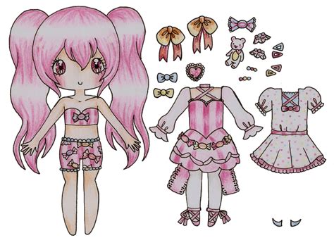 Paper Doll Printable Anime