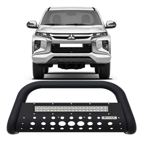 Burrera Alfa Bronx Black Barra Led Mitsubishi L Meses Sin