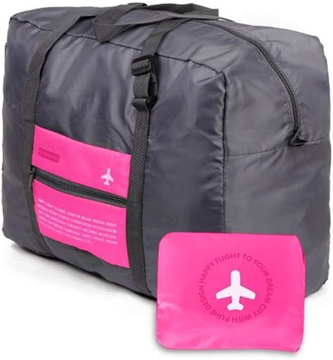 Sac De Voyage Pliable Ultra L Ger Rangement Grande Taille Cabine Avion