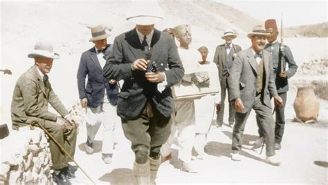 The Discovery Of Tutankhamun In Rare Color Pictures 1922 Rare