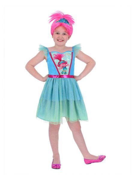 Trolls Band Together Poppy Costume - Costumes R Us Fancy Dress