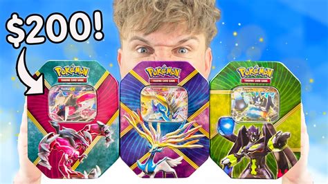 I Opened 7 Year Old Shiny Kalos Pokemon Tins YouTube