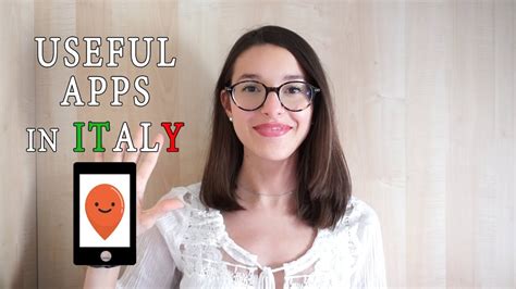 Useful Apps In Italy Youtube