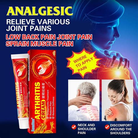 Sumifon Arthritis Cream Pain Relief Ointment Tenosynovitis Reduce Pain Treatment And Swelling