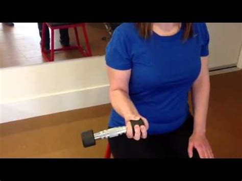 Forearm Pronation and Supination exercise - YouTube