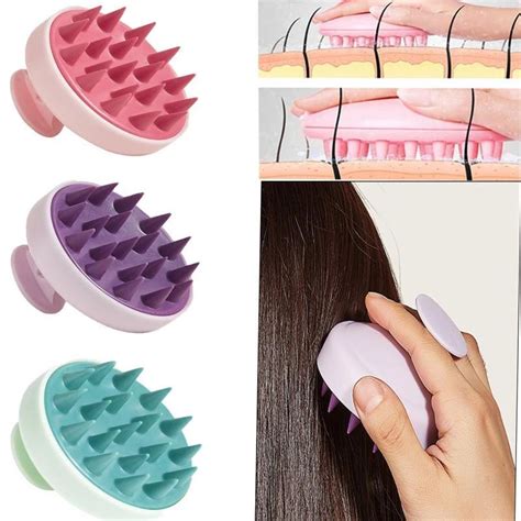 Chuveiro De Cabelo Escova Pente Massager Shampoo Massagem Pente Banho