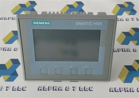 Siemens Ktp Basic Simatic Hmi Av Db Ax