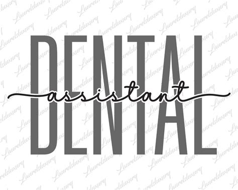 Dental Assistant Svg Medical Svg Digital Download Nurse Svg Medical