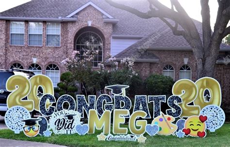 Graduation Yard Signs - The Sign Elf - Plano Texas