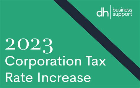 2023 Corporation Tax Rate Increase Dh Business Support