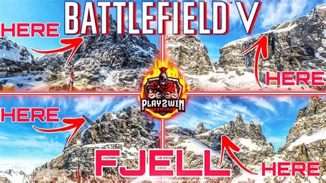 Battlefield 5 Ultimate Guide To All Map Spots And Positions On Fjell 652 Youtube