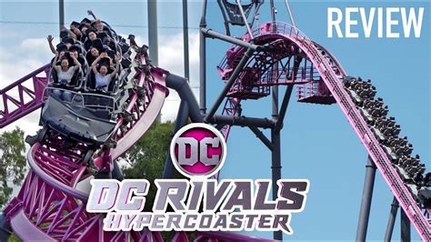 Dc Rivals Hypercoaster Review Warner Bros Movie World Australia