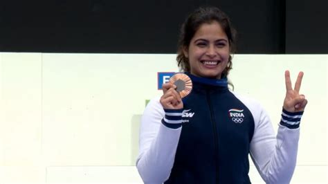 Manu Bhaker Brings First Medal For India At Paris Olympics 2024