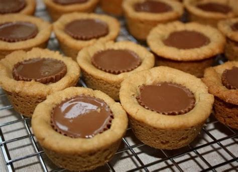 Peanut Butter Cup Stuffed Brookies Delectable Recipe