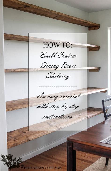 Diy Rustic Wood Shelves You Can Build Yourself