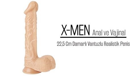 Jonas 22 5 Cm Damarlı Vantuzlu Realistik Penis Dildo I Albonishop