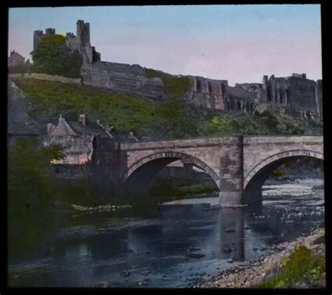 Richmond Castle And River Swale C Photograph Magic Lantern Slide