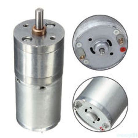 DC Motor 12V 200rpm center shaft - Pixel Electric Engineering Company ...