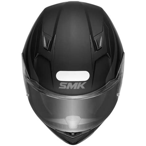 Capacete SMK Stellar Stage Cinza Preto Fosco Grid Motors