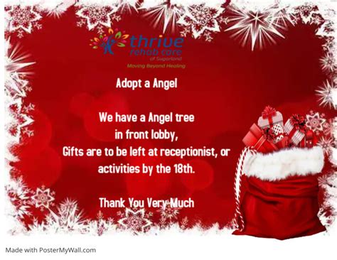 Angel Tree Flyer Postermywall