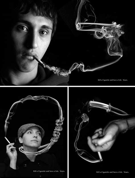 Dead Body Smoking Campaign