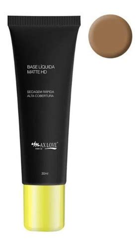 Base Liquida Matte Hd Max Love MercadoLivre