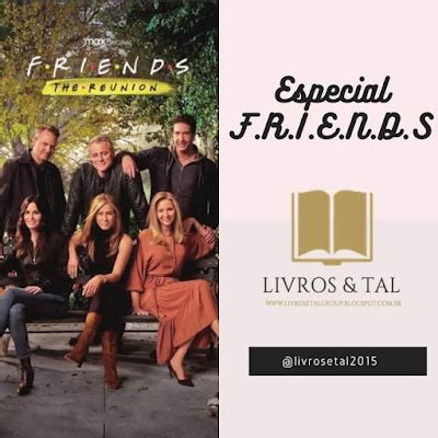 preparados  friends reunion livros tal