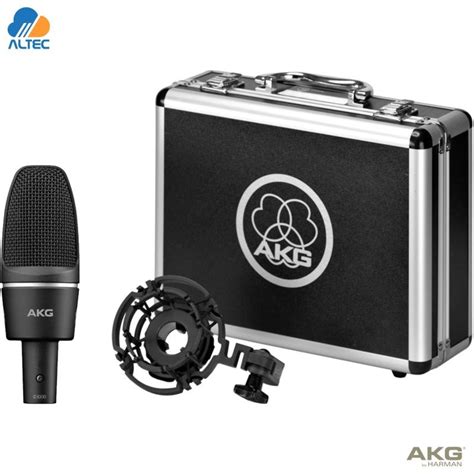 Akg C Microfono De Condensador De Diafragma Grande De Alto