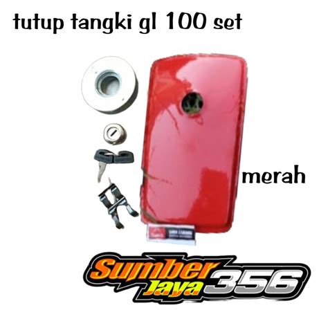 Jual Tutup Tangki Gl Set Komplit Warna Merah Set Tutup Tengki Gl