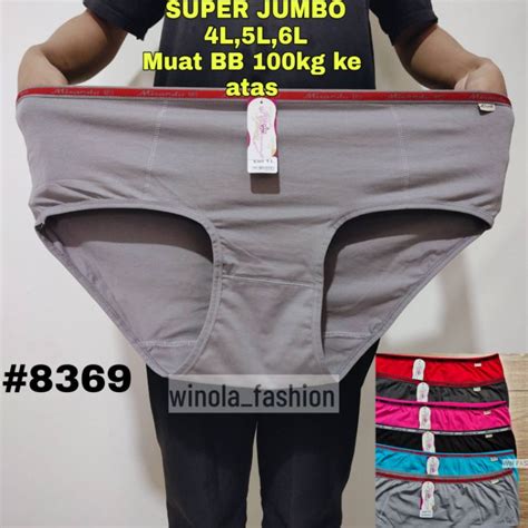 Jual Celana Dalam CD Wanita OVERSIZE SUPER JUMBO BB 85 150 Kg Bahan